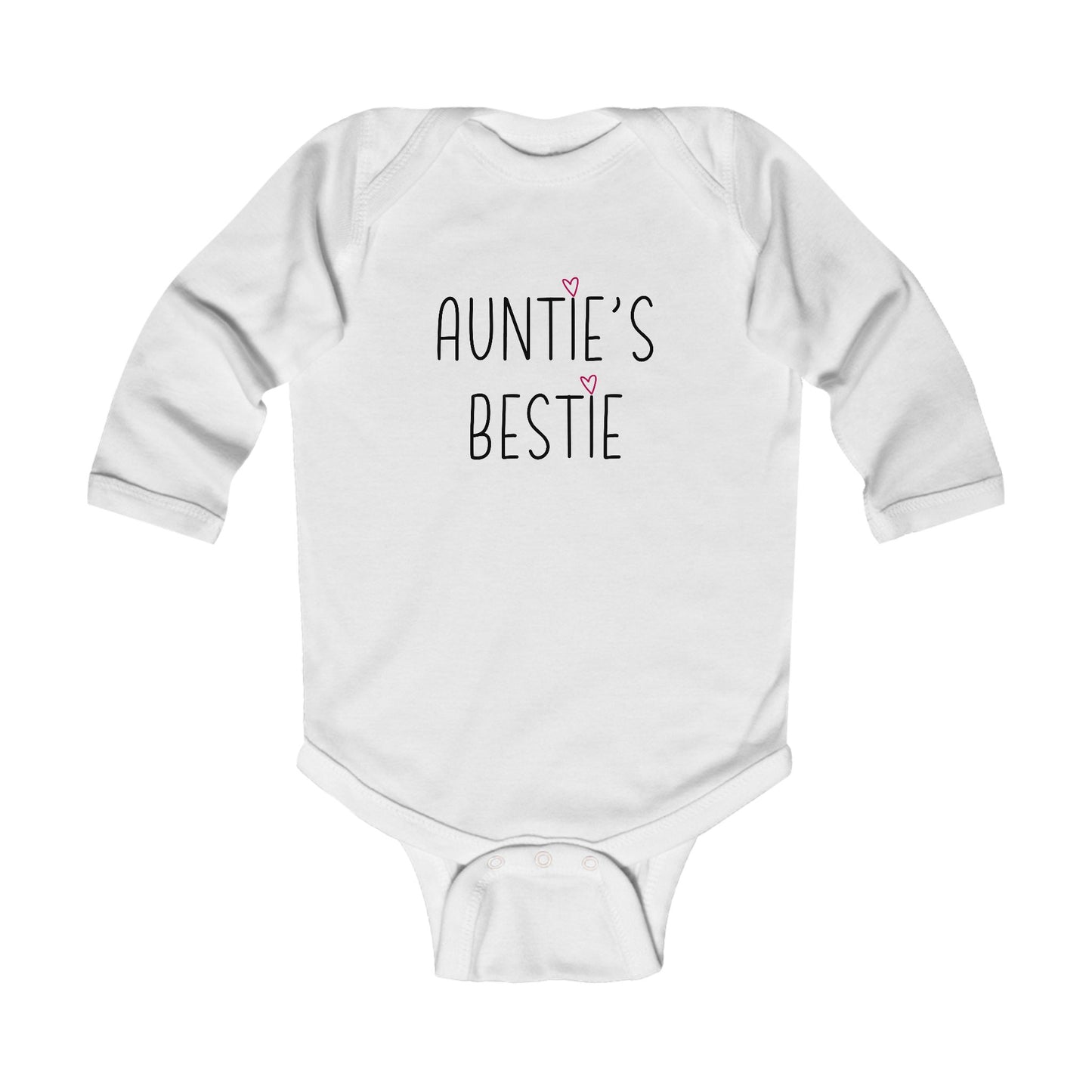 Auntie's Bestie Infant Long Sleeve Bodysuit