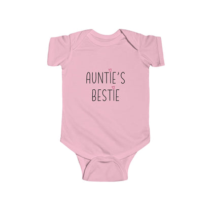 Auntie's Bestie Infant Short Sleeve Bodysuit