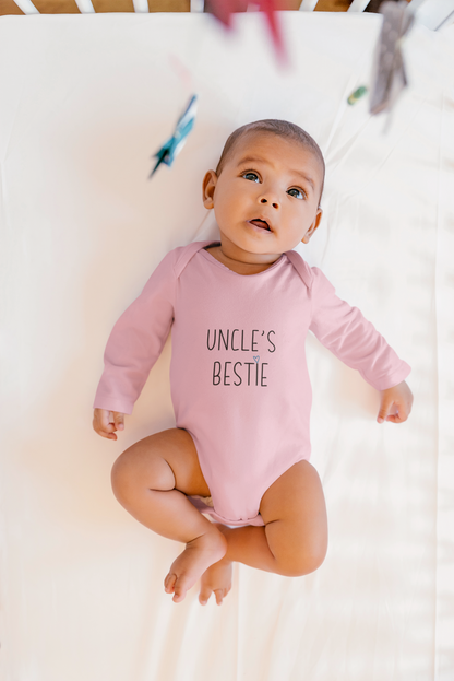 Uncle's Bestie Infant Long Sleeve Bodysuit