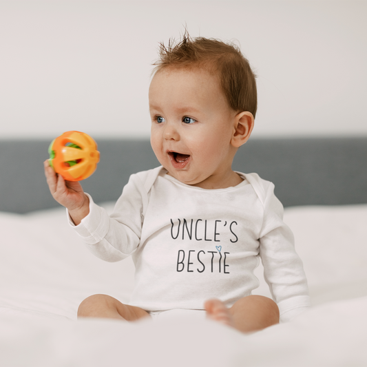 Uncle's Bestie Infant Long Sleeve Bodysuit